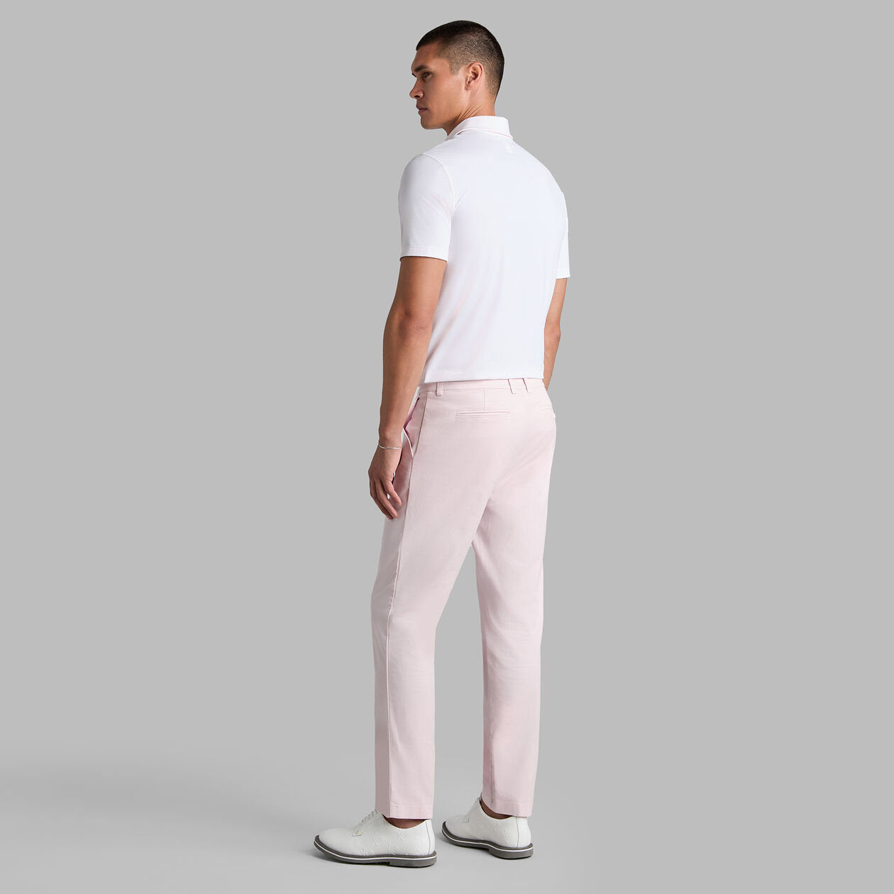 G/FORE Men's Fine Stretch Jacquard Polo