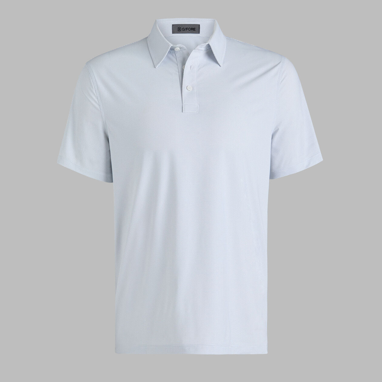 G/FORE Men's Fine Stretch Jacquard Polo