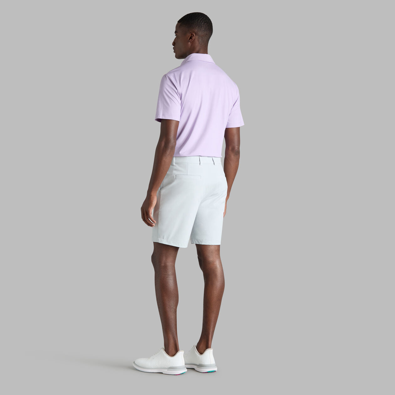 G/FORE Men's Mélange Ice Nylon Polo