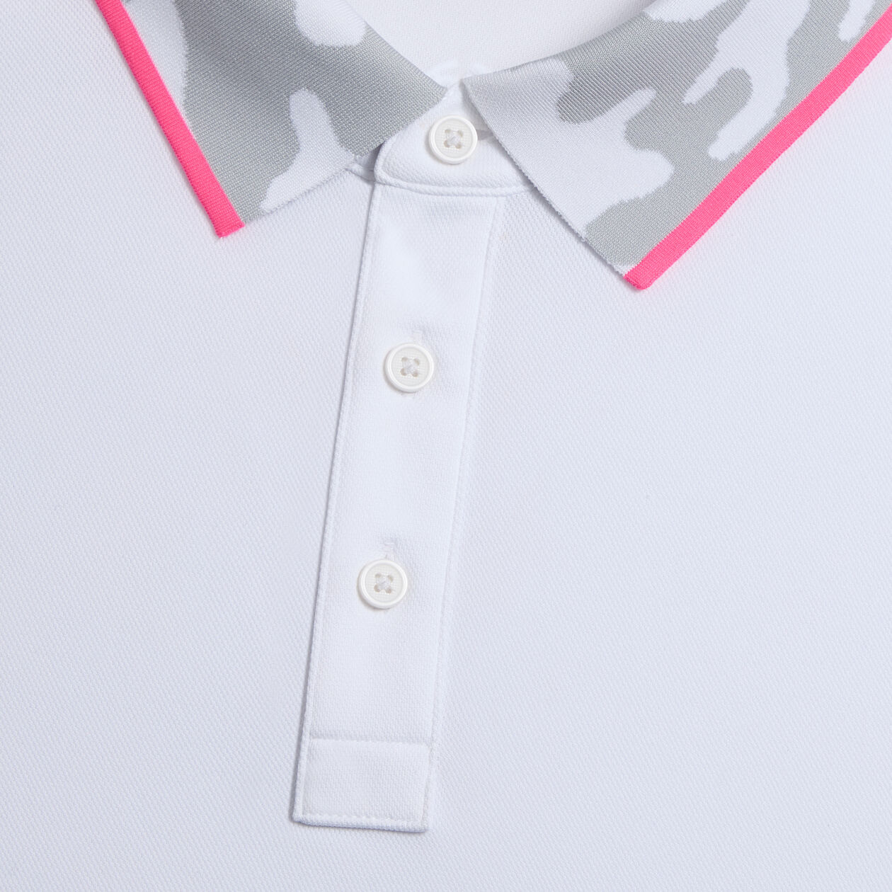 G/FORE Men's Camo Collar Performance Piqué Polo