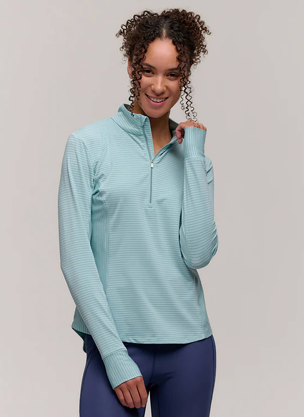 Zero Restriction Women's Renae Quarter-Zip Mock Neck