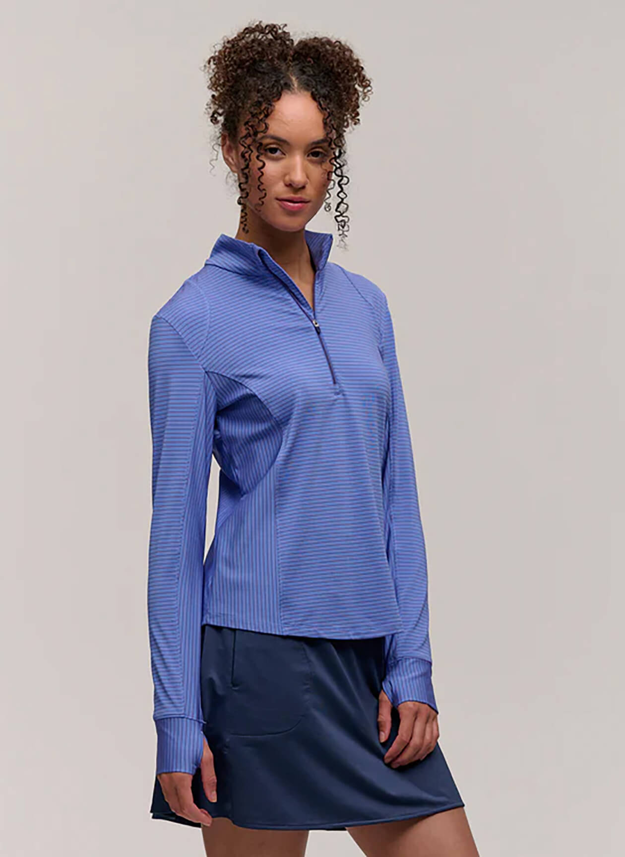 Zero Restriction Women's Renae Quarter-Zip Mock Neck