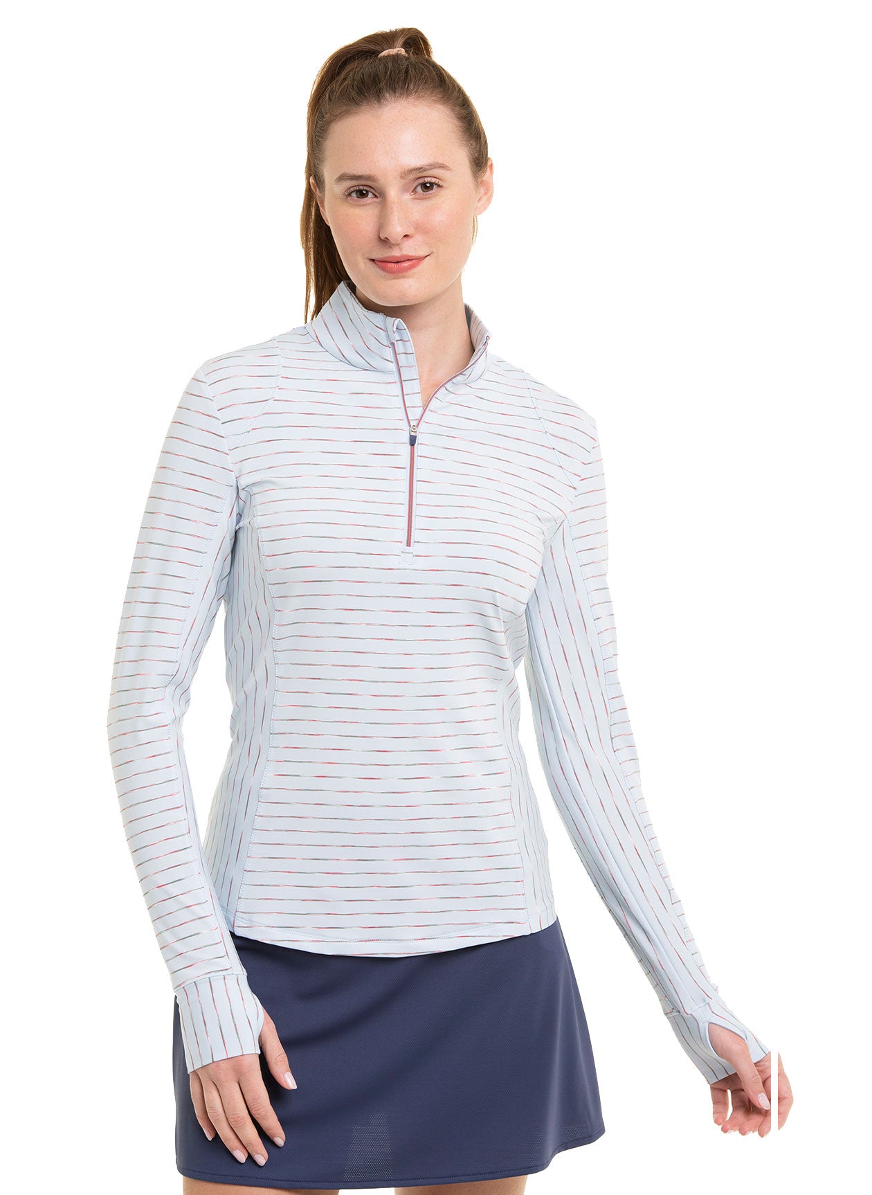 Zero Restriction Women's Renae Quarter-Zip Mock Neck