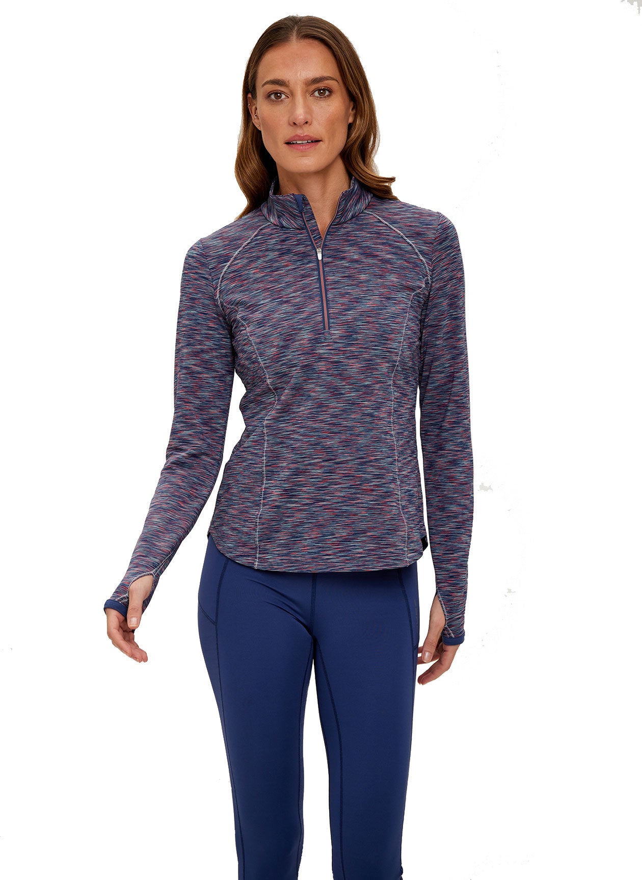 Zero Restriction Women's Shae Mock Neck Quarter-Zip