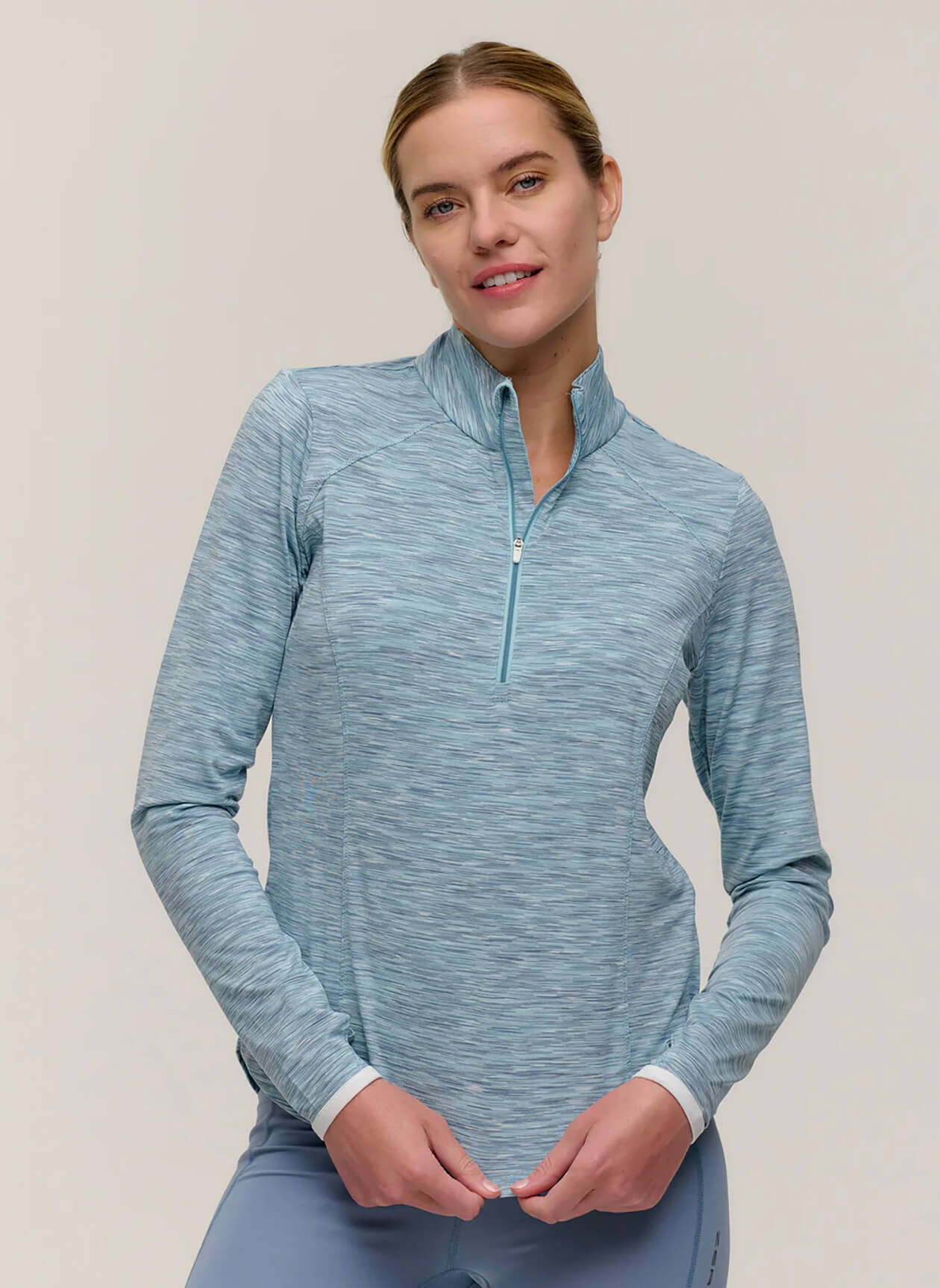 Zero Restriction Women's Shae Mock Neck Quarter-Zip