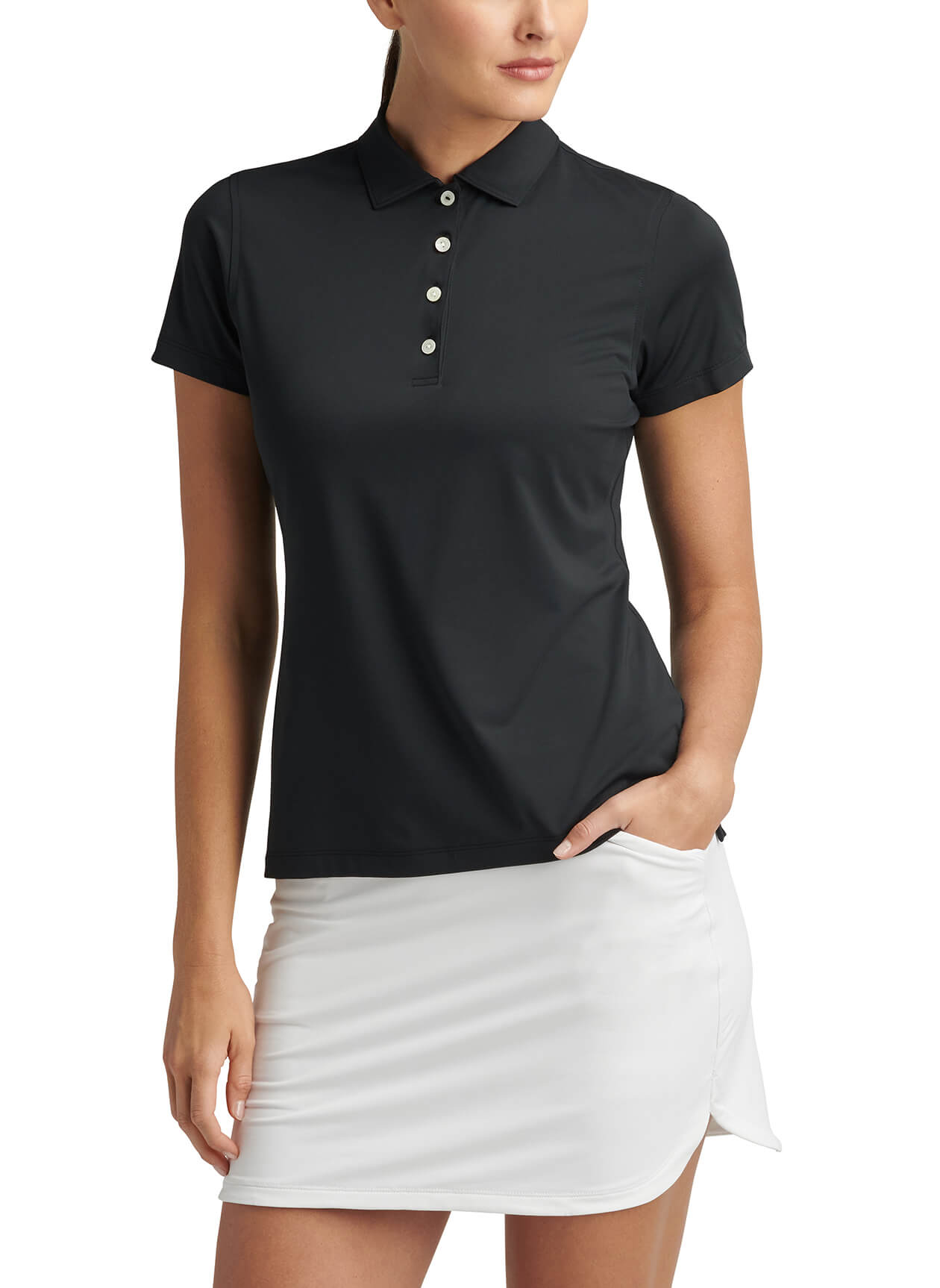 Peter Millar Women's Short-Sleeve Button Polo
