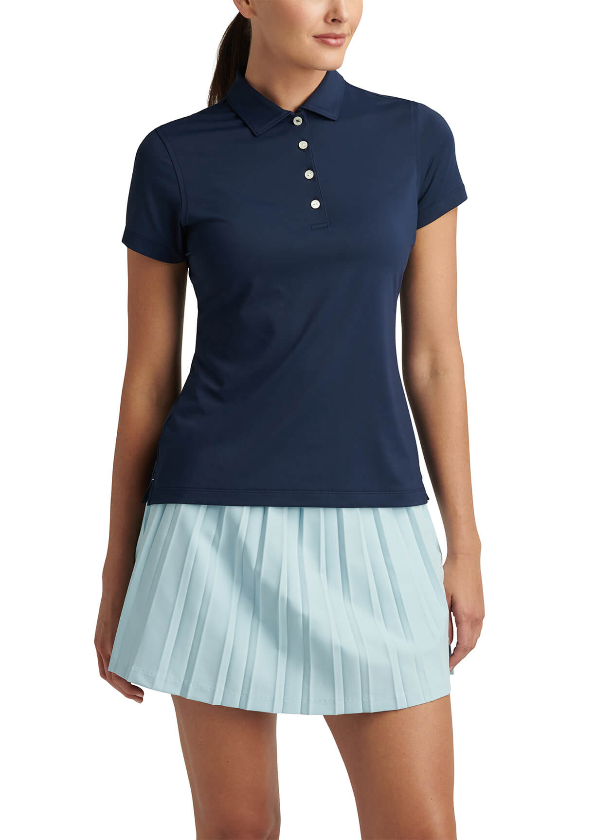Peter Millar Women's Short-Sleeve Button Polo