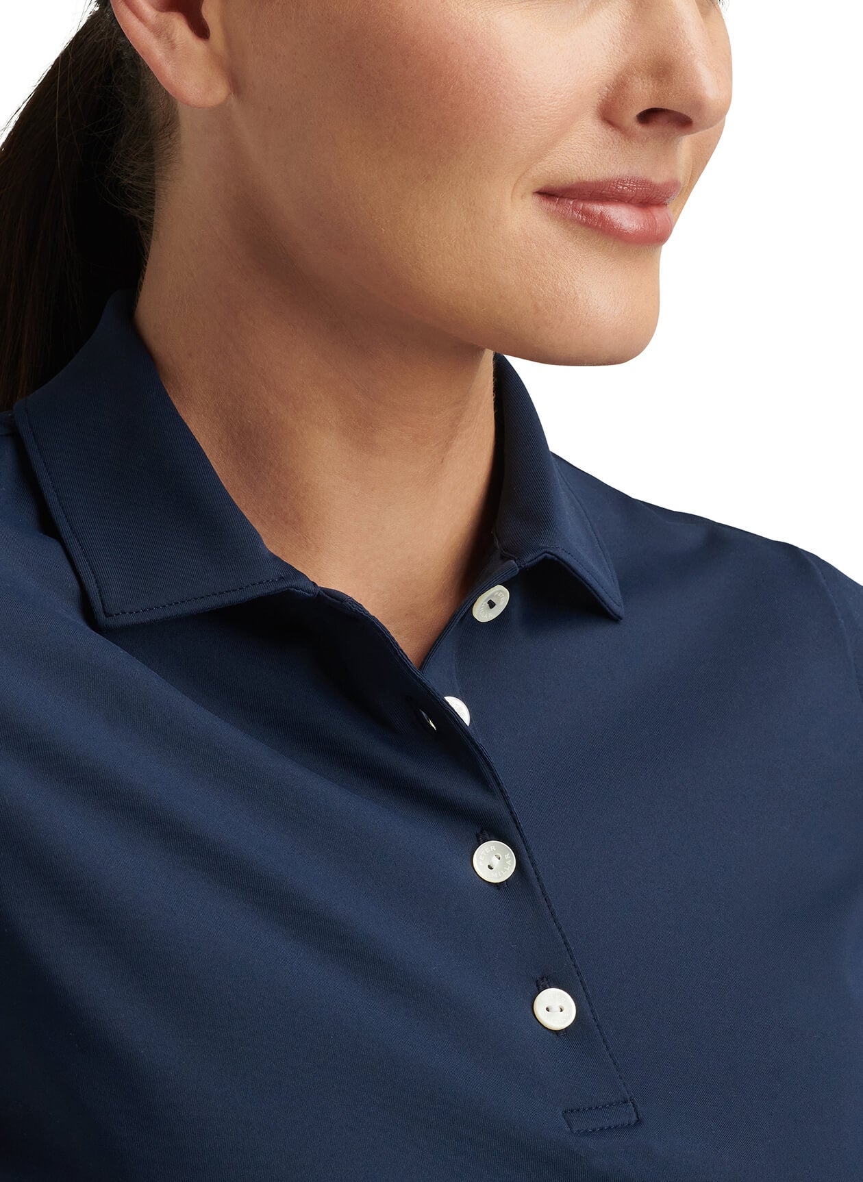Peter Millar Women's Short-Sleeve Button Polo