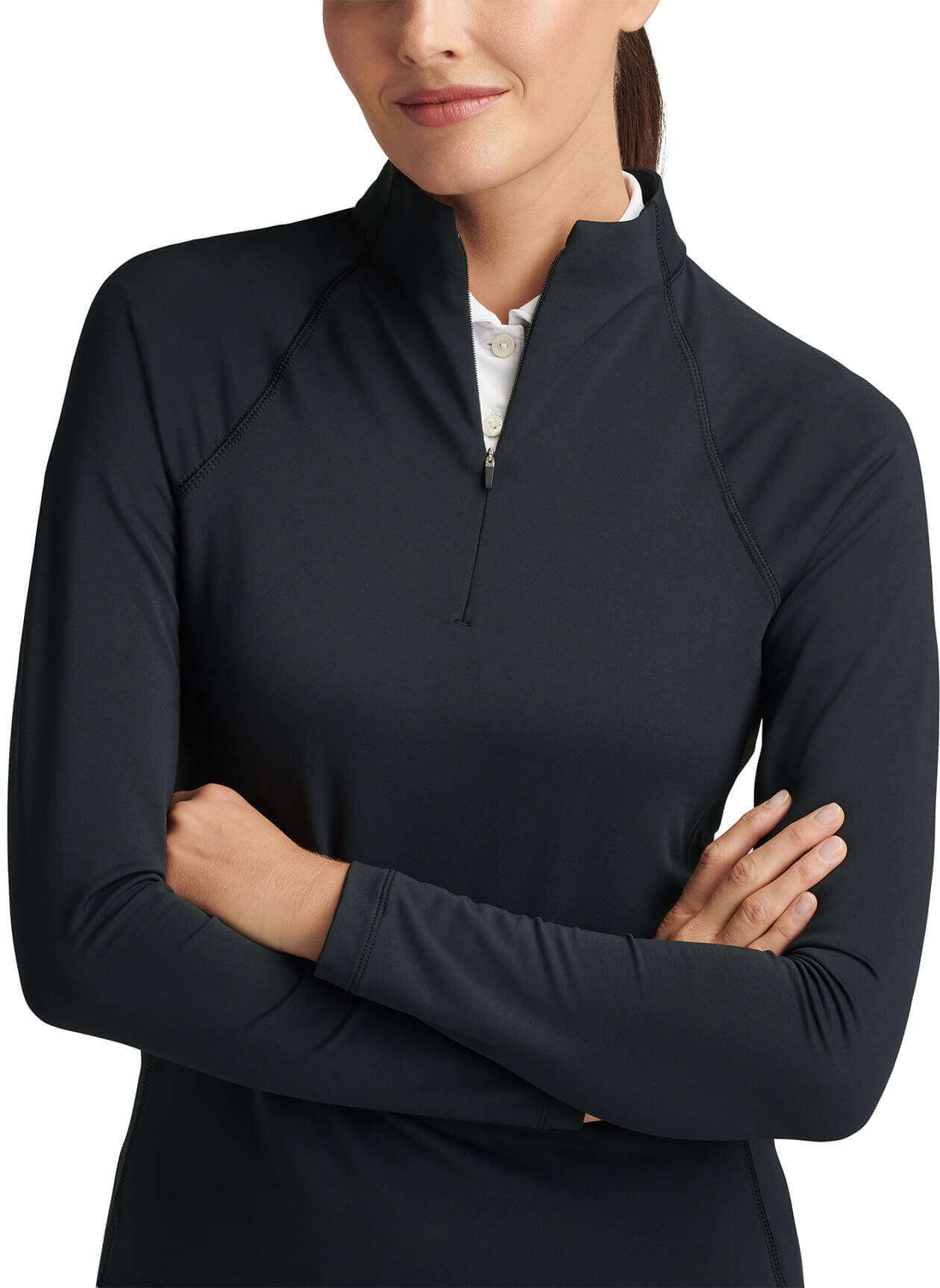 Peter Millar Women's Raglan Sleeve Perth Layer Quarter-Zip