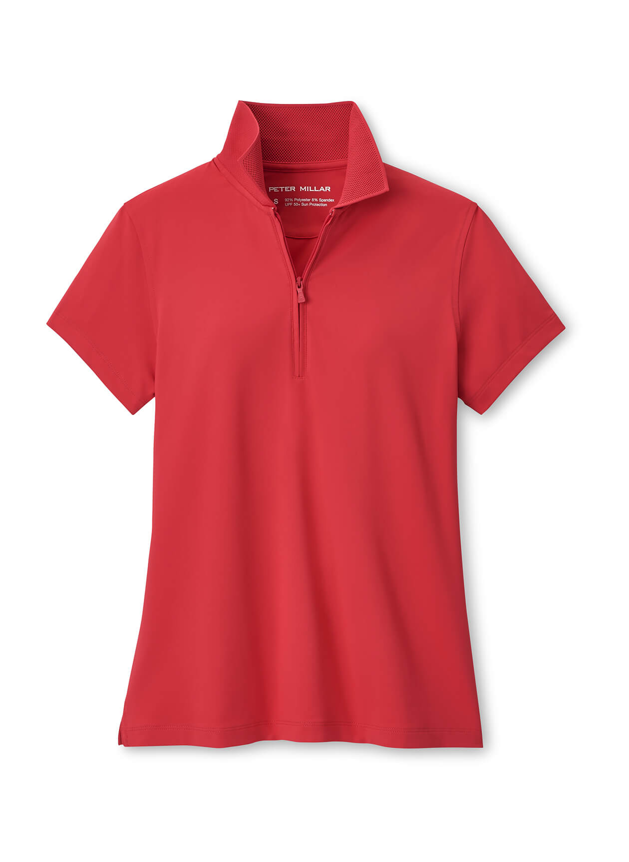 Peter Millar Women's Keswick Zip Neck Short Sleeve Polo
