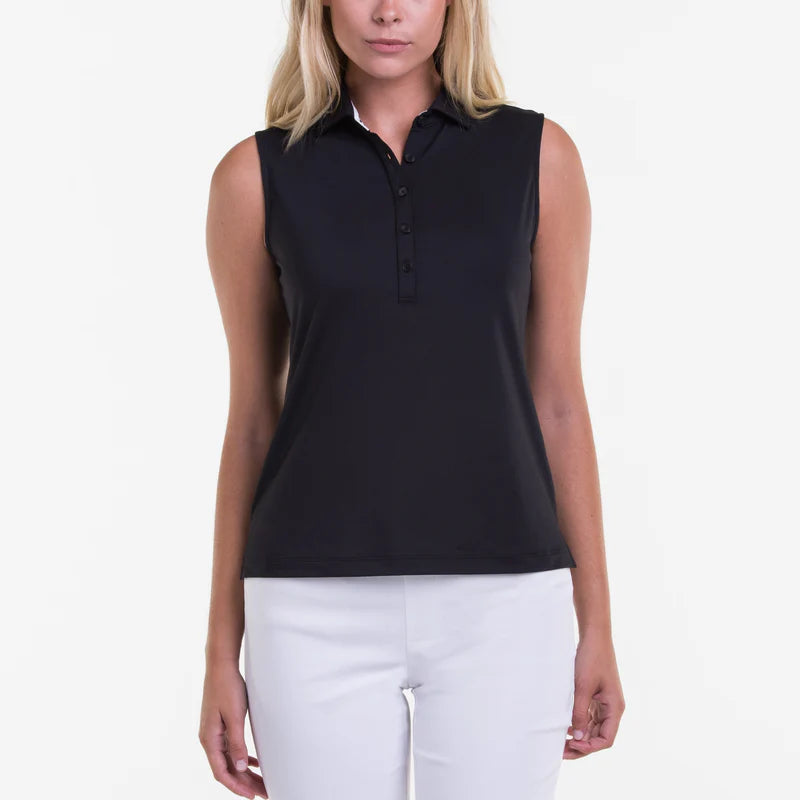 Fairway & Greene Women's Charlotte Sleeveless Polo Shirt