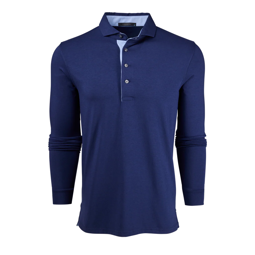 Greyson Men's Apache Long-Sleeve Polo