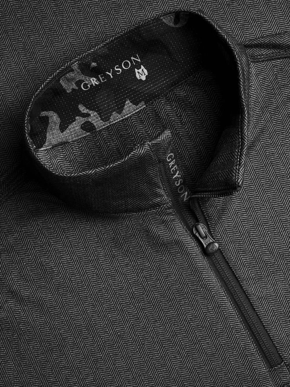 Greyson Men's Tate Herringbone Quarter-Zip