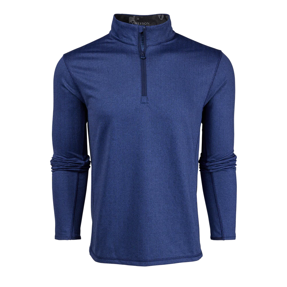 Greyson Men's Tate Herringbone Quarter-Zip