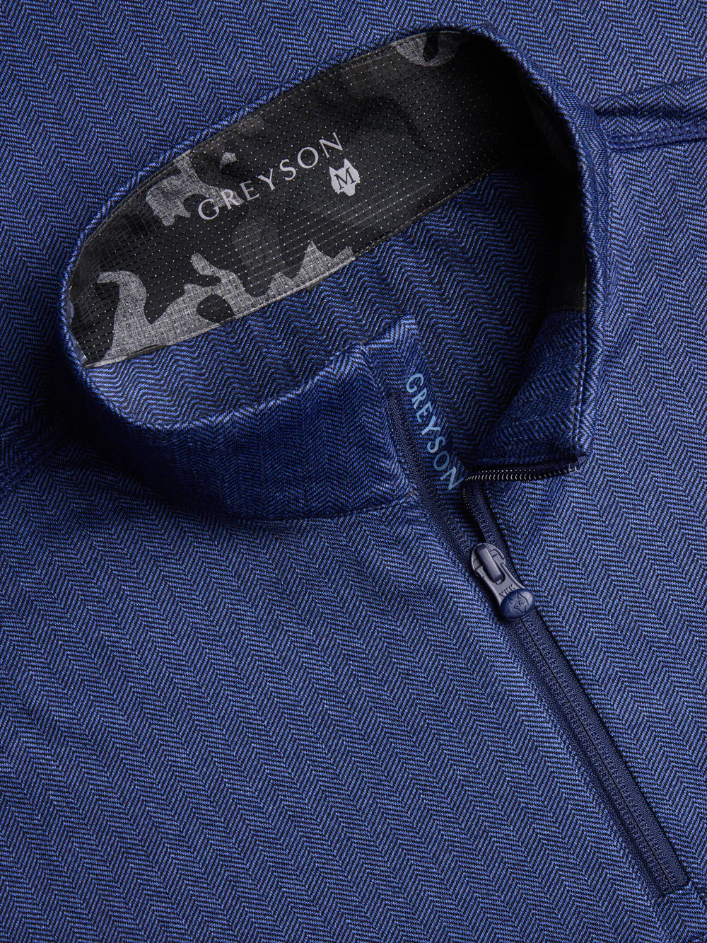 Greyson Men's Tate Herringbone Quarter-Zip