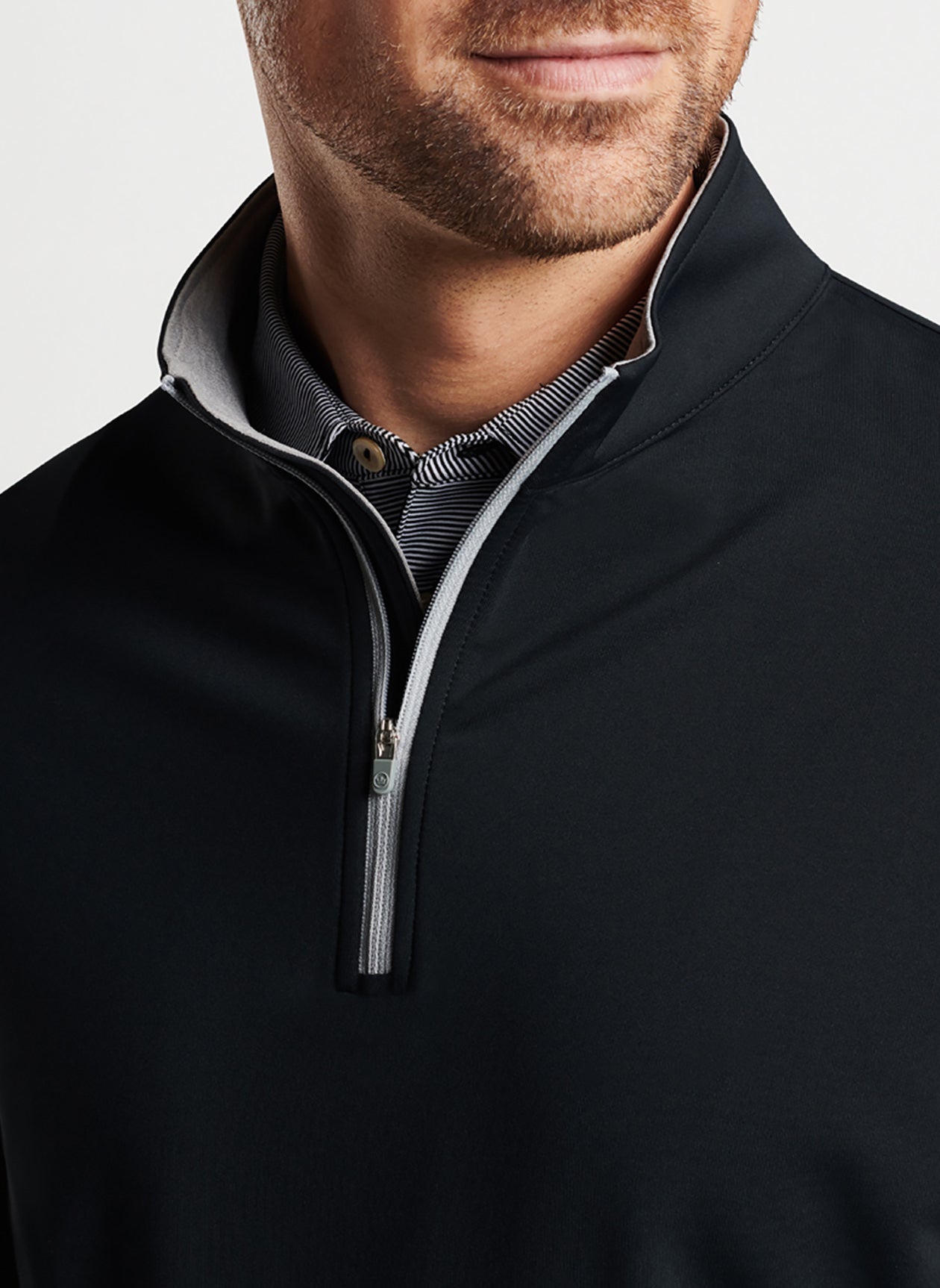 Peter Millar Men's Perth Stretch Loop Terry Quarter-Zip