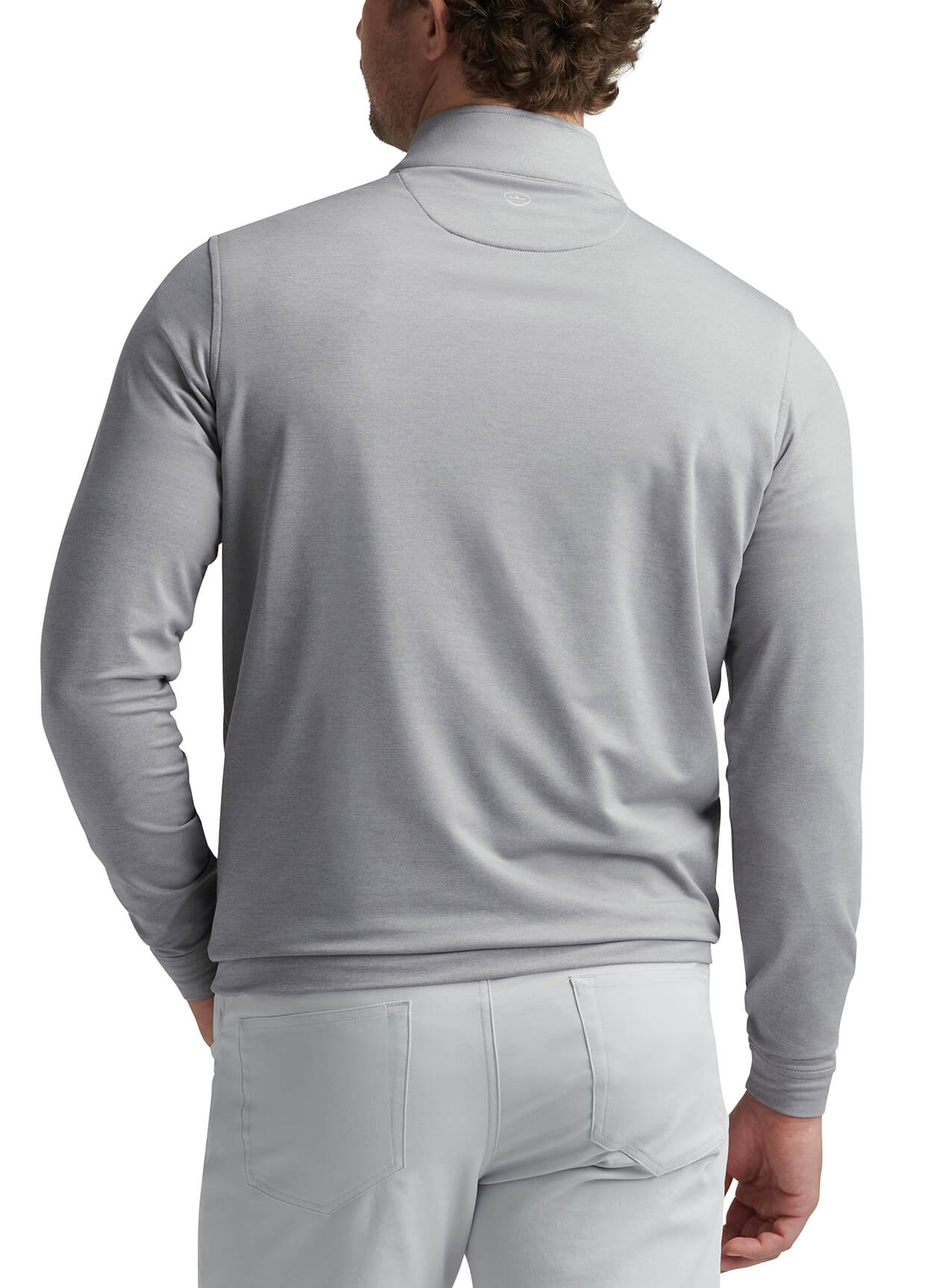 Peter Millar Men's Perth Performance Melange Quarter-Zip