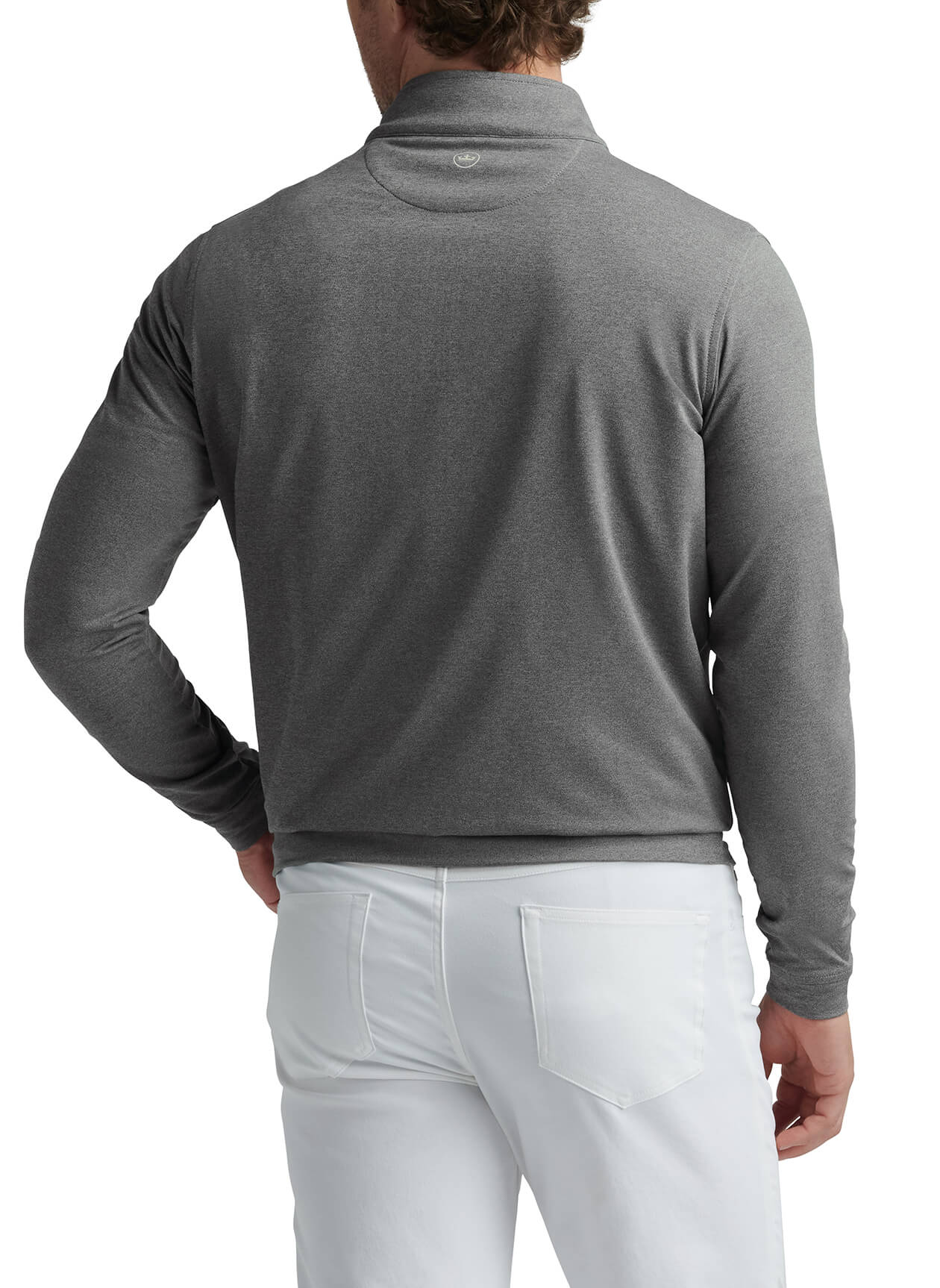 Peter Millar Men's Perth Performance Melange Quarter-Zip
