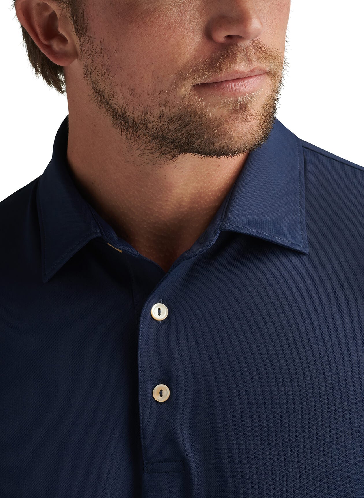 Peter Millar Men's Solid Stretch Polo