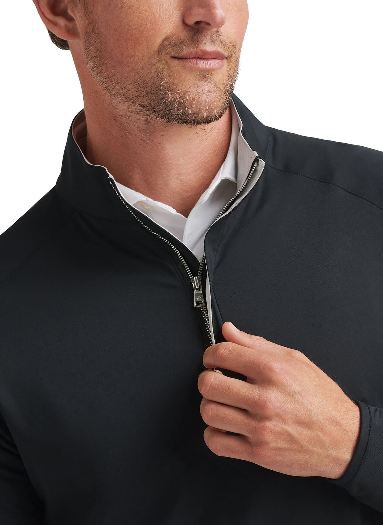 Peter Millar Men's Stealth Performance Quarter-Zip