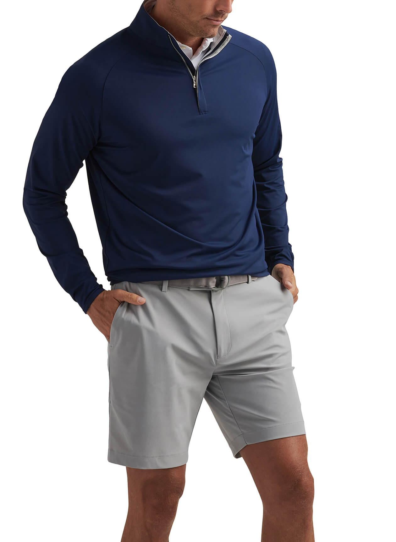 Peter Millar Men's Stealth Performance Quarter-Zip