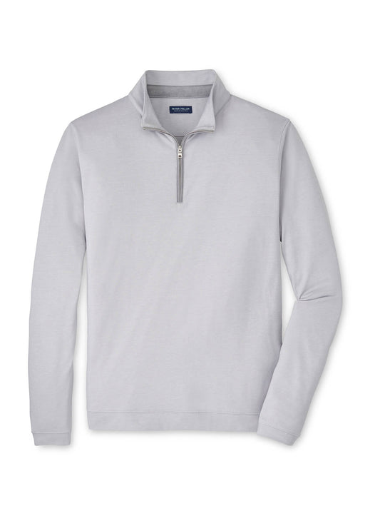 Peter Millar Men's Albatross Cotton-Blend Pique Quarter-Zip