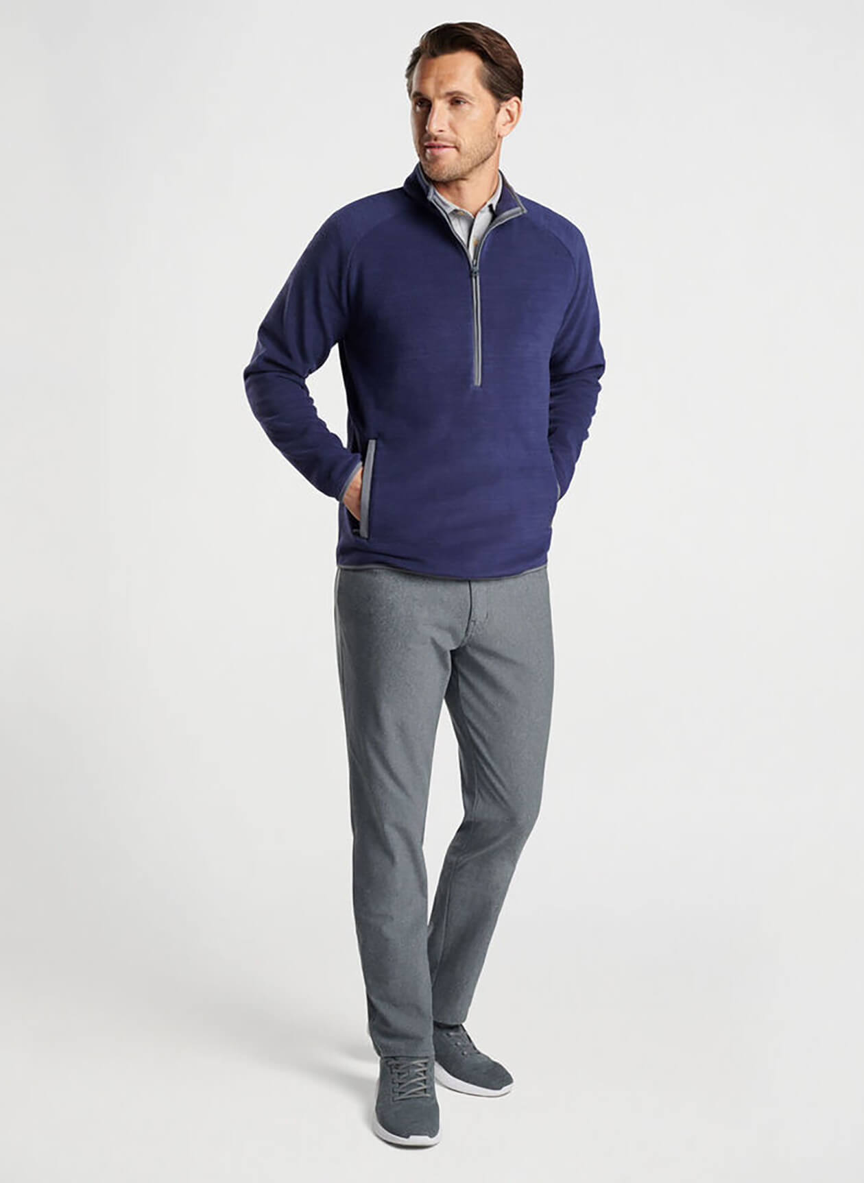 Peter Millar Men's Fade Half-Zip
