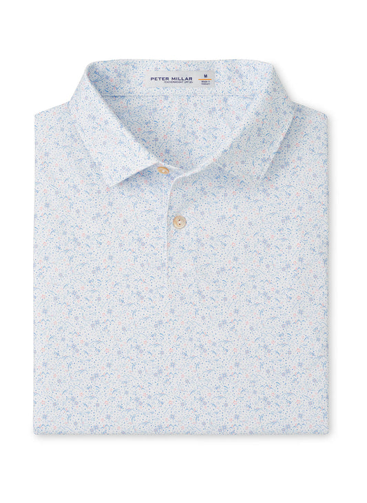 Peter Millar Men's Featherweight Land Of The Free Performance Polo