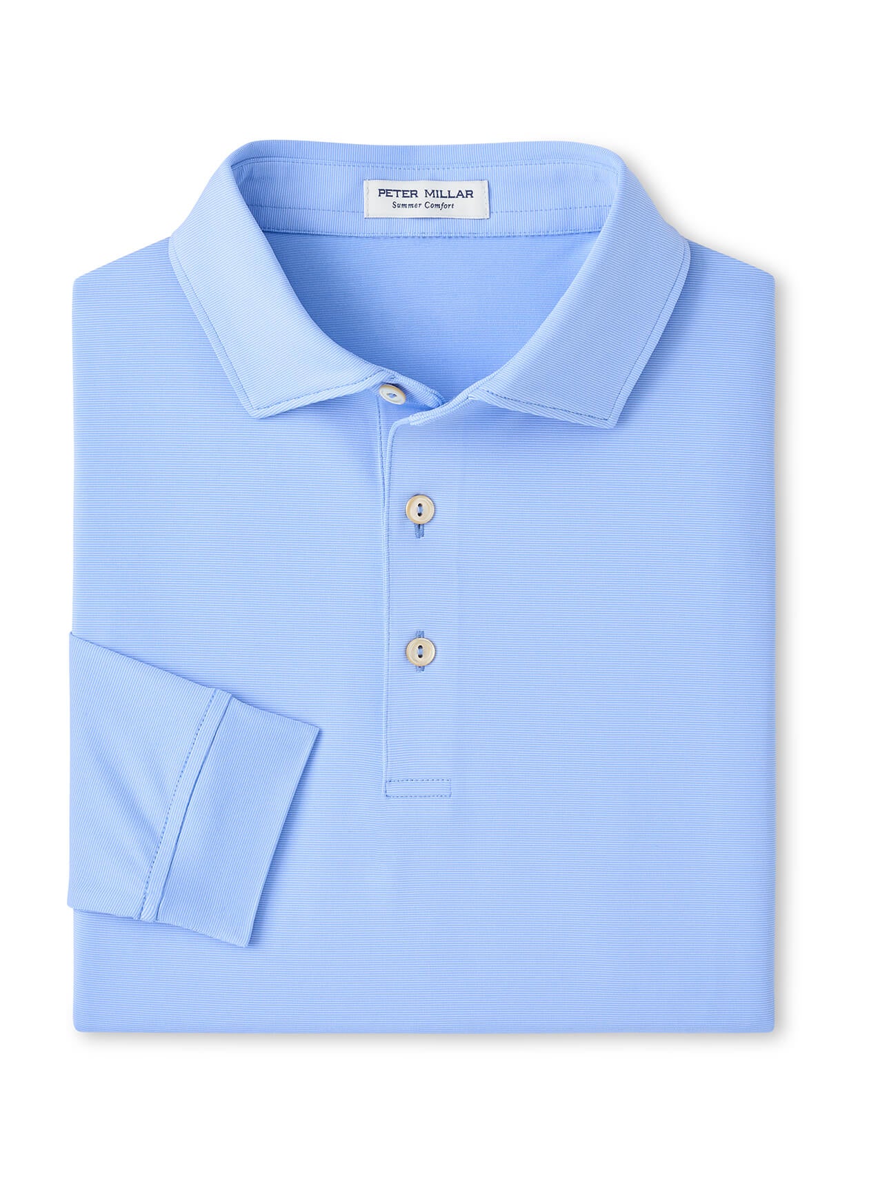Peter Millar Men's Holden Long-Sleeve Performance Jersey Polo