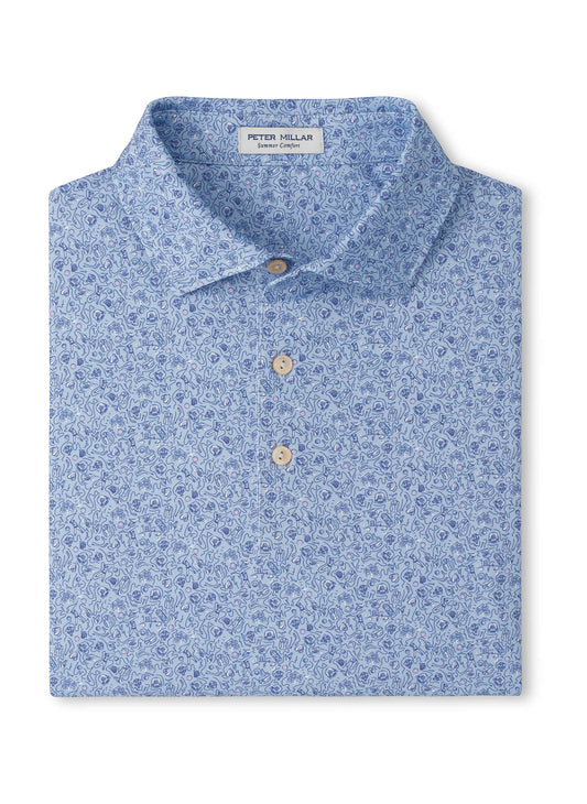 Peter Millar Men's Parker Performance Jersey Polo