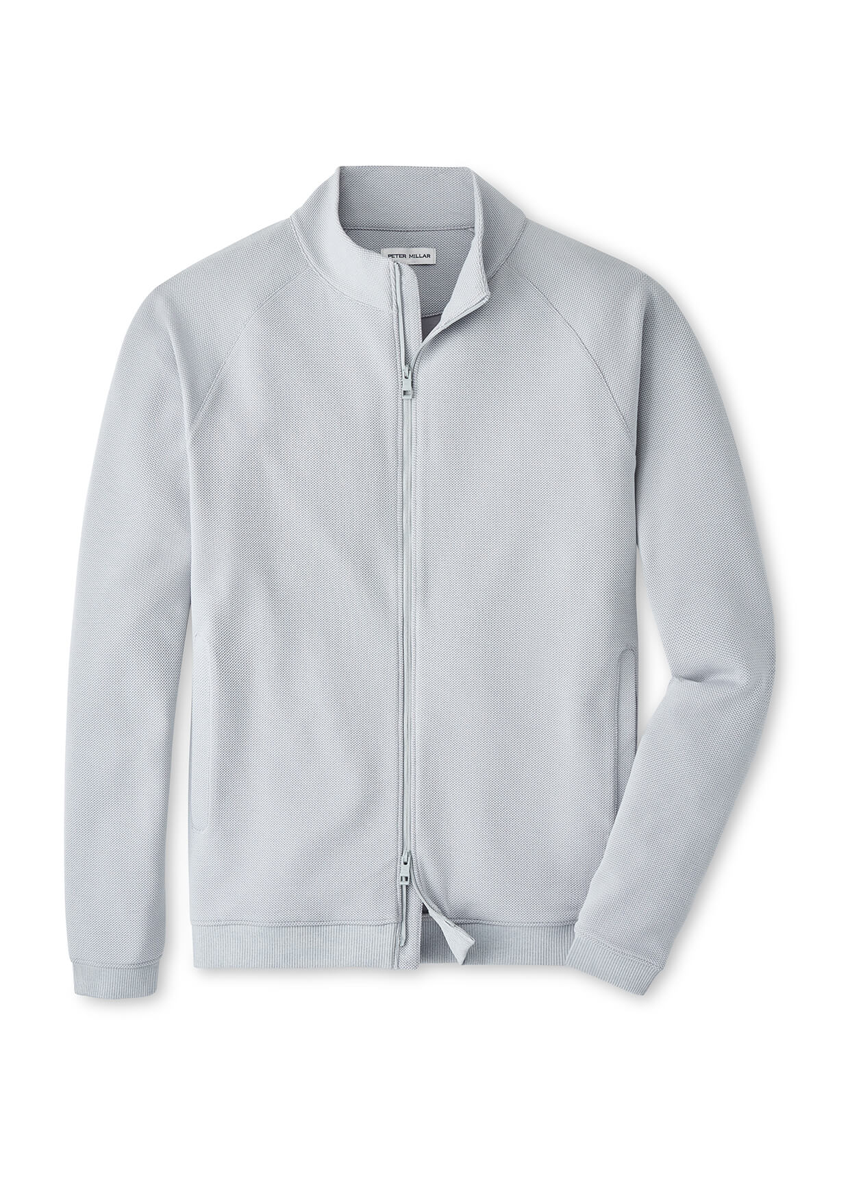 Peter Millar Men's Cradle Pique Performance Full-Zip Cardigan