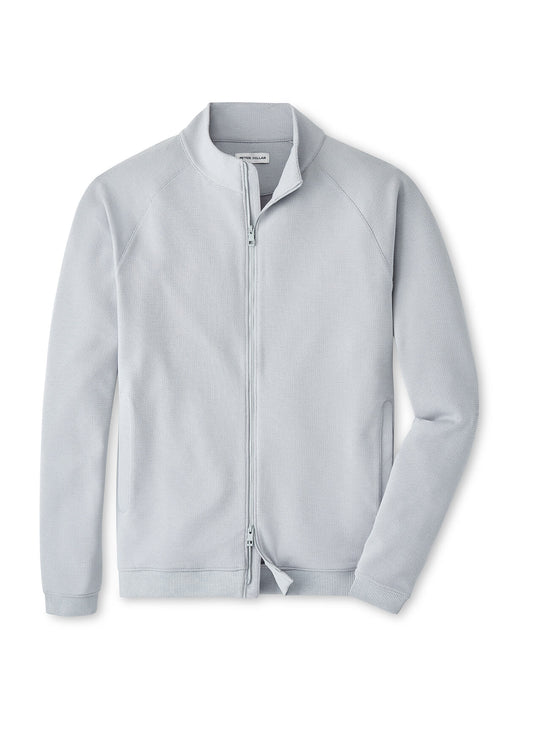 Peter Millar Men's Cradle Pique Performance Full-Zip Cardigan