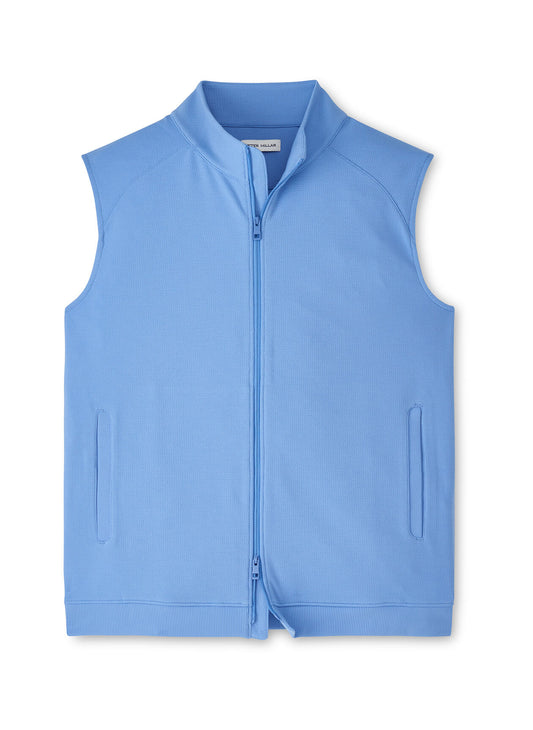 Peter Millar Men's Cradle Pique Performance Full-Zip Vest