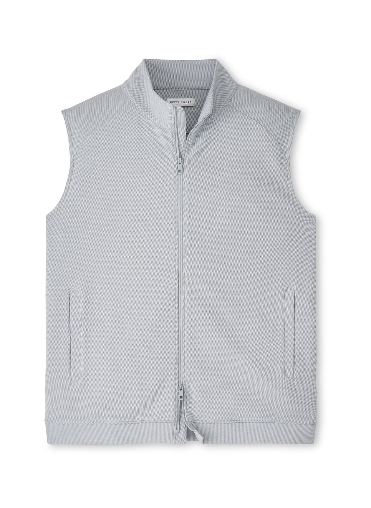 Peter Millar Men's Cradle Pique Performance Full-Zip Vest