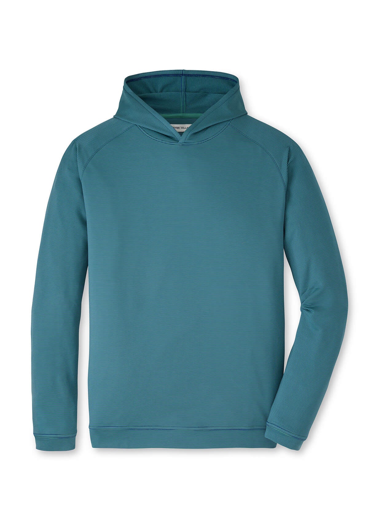 Peter Millar Men's Pine Sugar Stripe Performance Hoodie