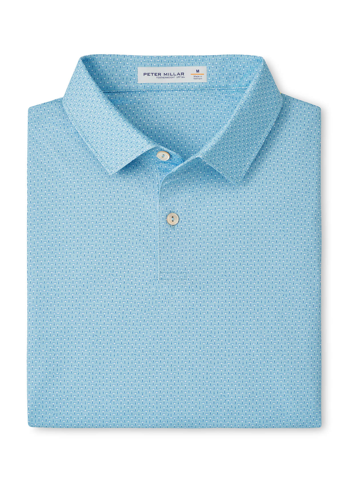 Peter Millar Men's Featherweight Martinis Performance Polo