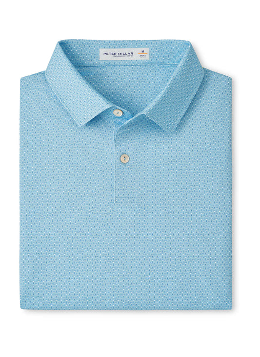 Peter Millar Men's Featherweight Martinis Performance Polo