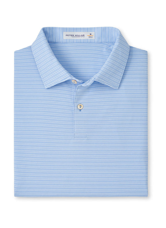 Peter Millar Men's Featherweight Trading Stripe Performance Polo