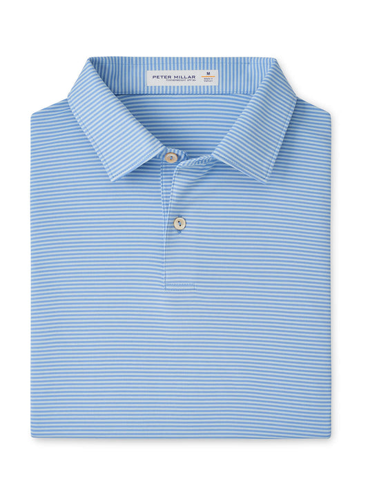 Peter Millar Men's Featherweight Market Stripe Performance Polo