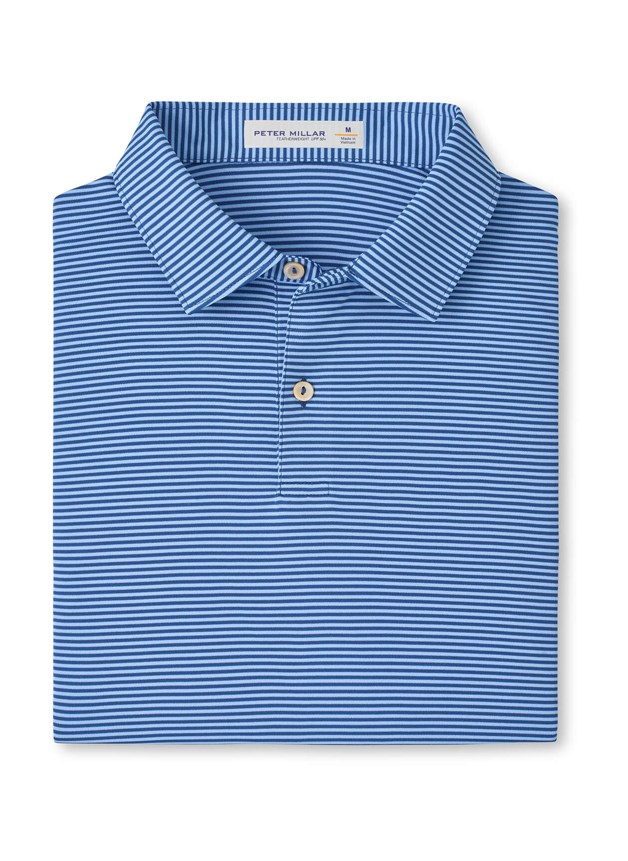Peter Millar Men's Featherweight Market Stripe Performance Polo
