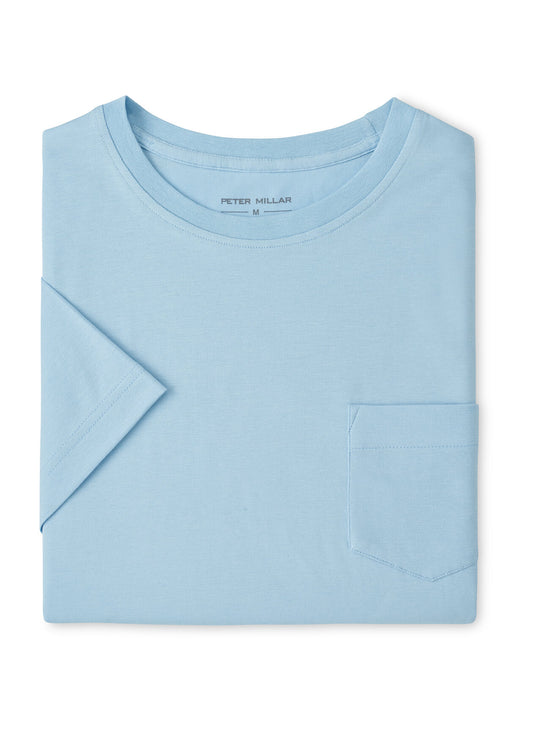 Peter Millar Men's Crown Comfort Short-Sleeve Pocket Tee