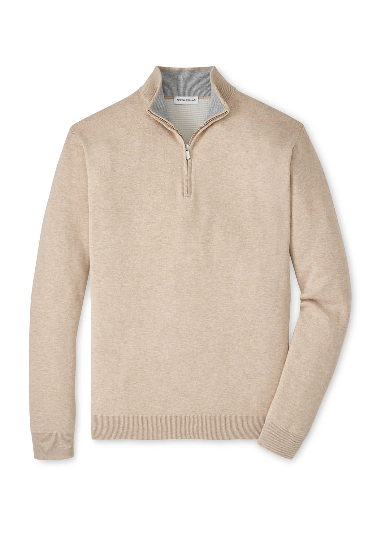Peter Millar Men's Coolspun Lite Cotton Quarter-Zip Sweater