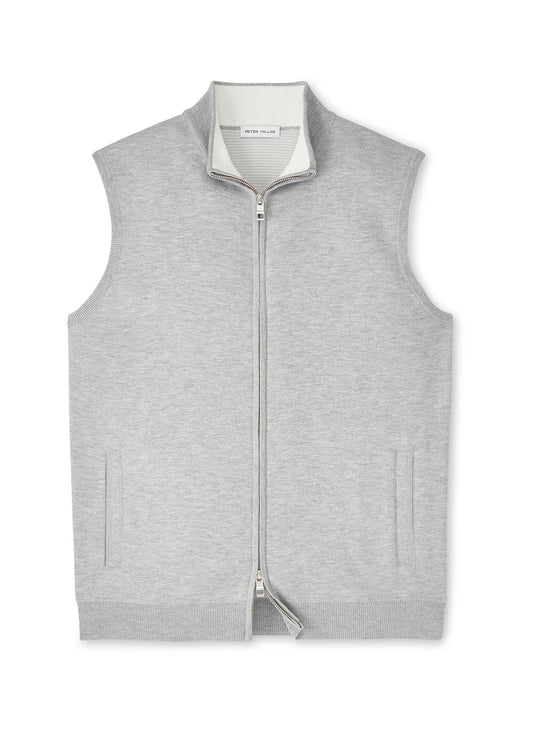 Peter Millar Men's Coolspun Lite Full Zip Sweater Vest
