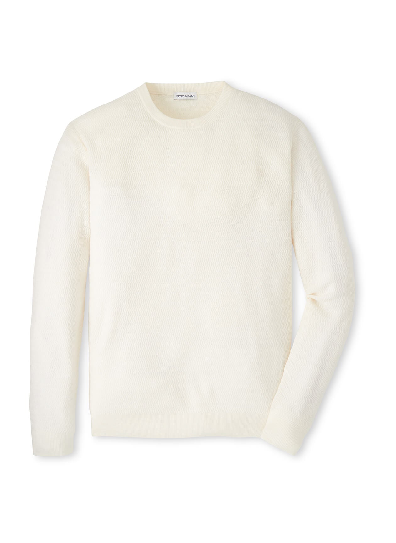 Peter Millar Men's Crosswinds Textured Crewneck Sweater