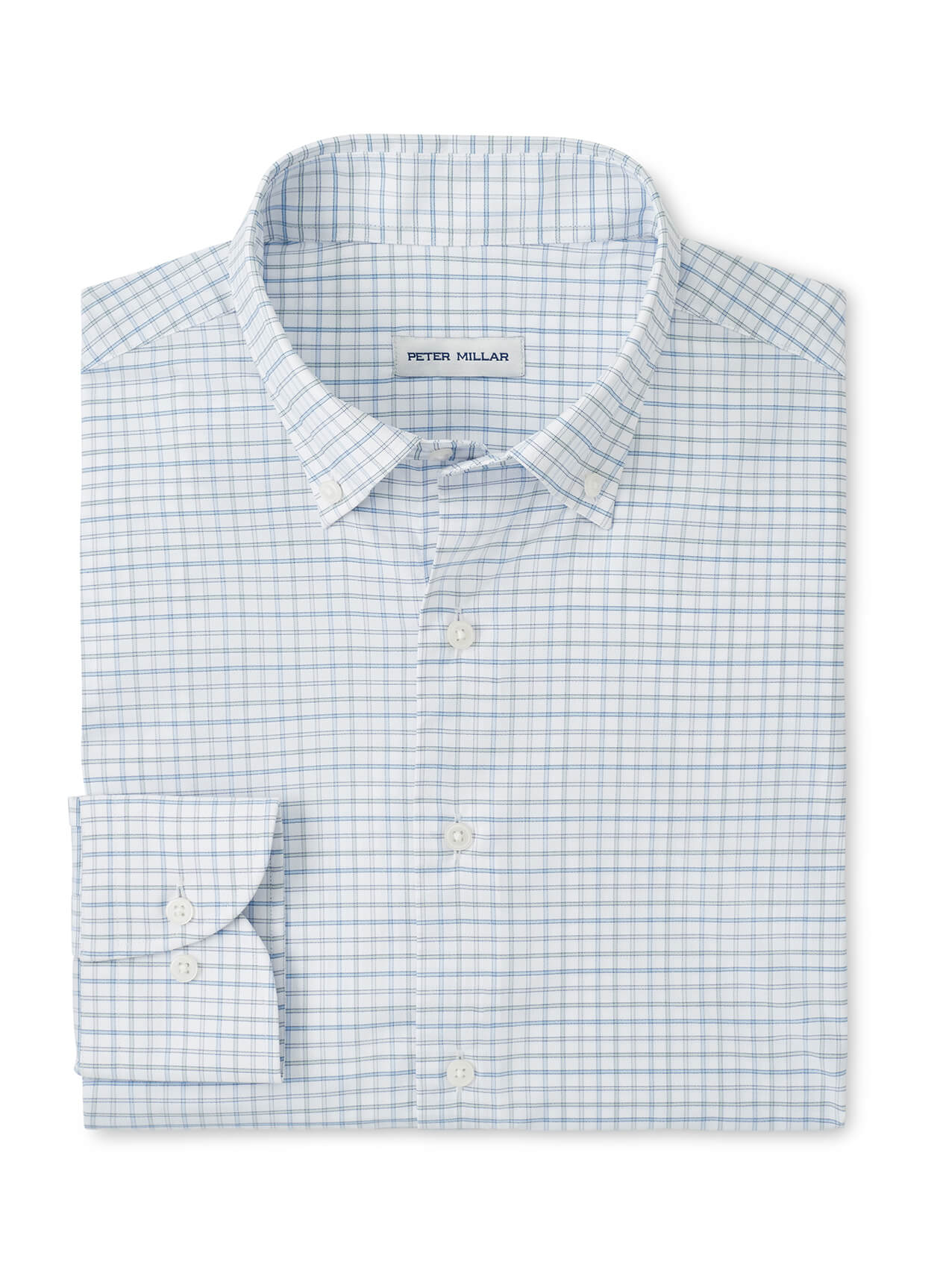 Peter Millar Men's Rommel Performance Twill Sport Shirt