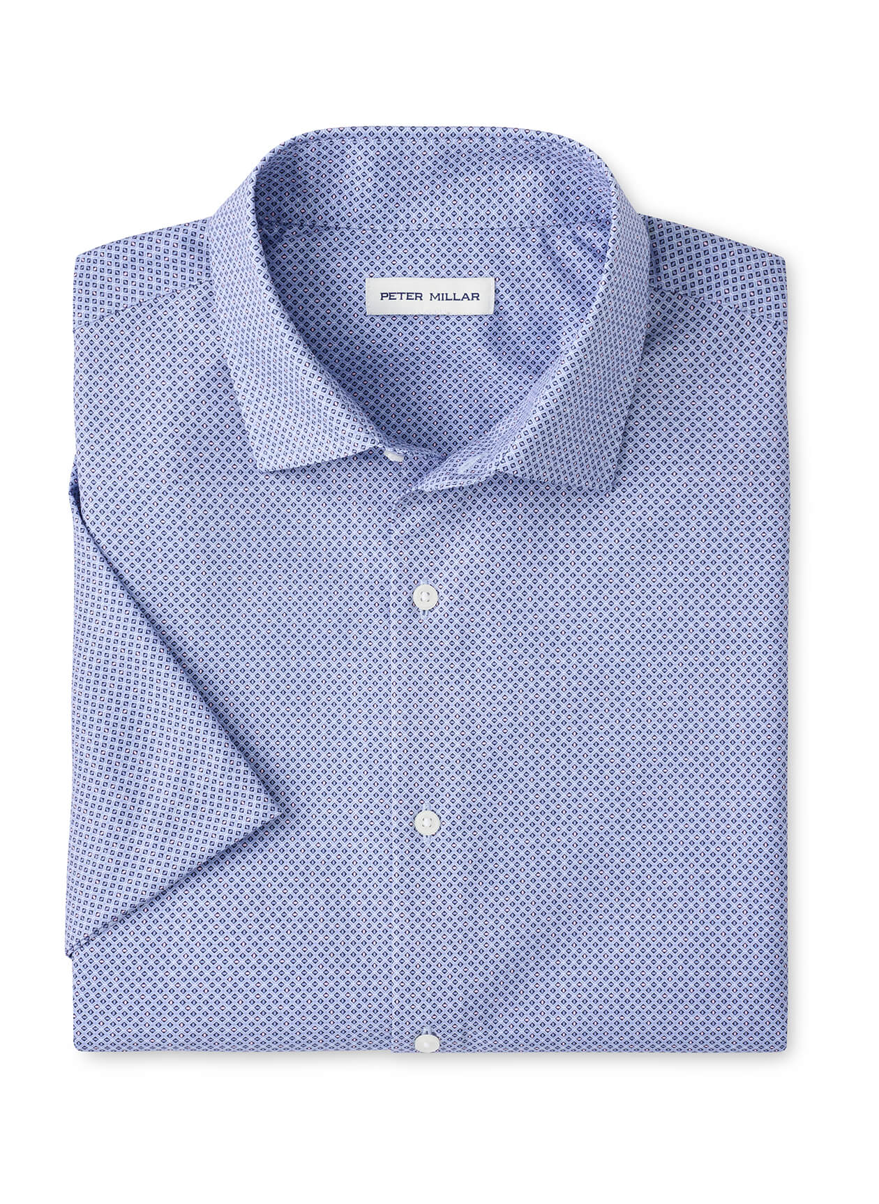 Peter Millar Men's Patton Performance Poplin Sport Shirt
