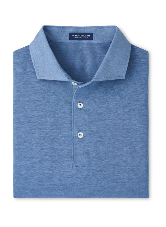 Peter Millar Men's Astino Linen Polo