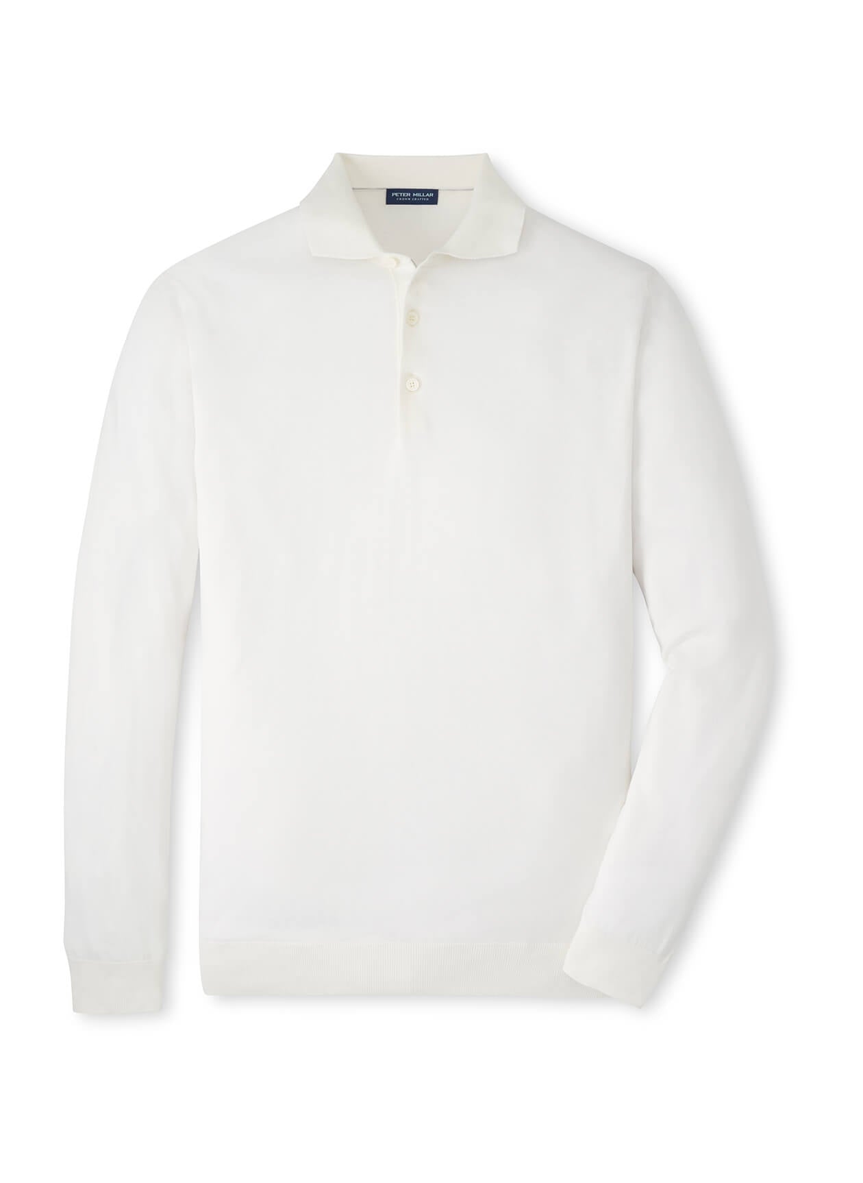 Peter Millar Men's Mariner Sea Island Cotton Sweater Polo