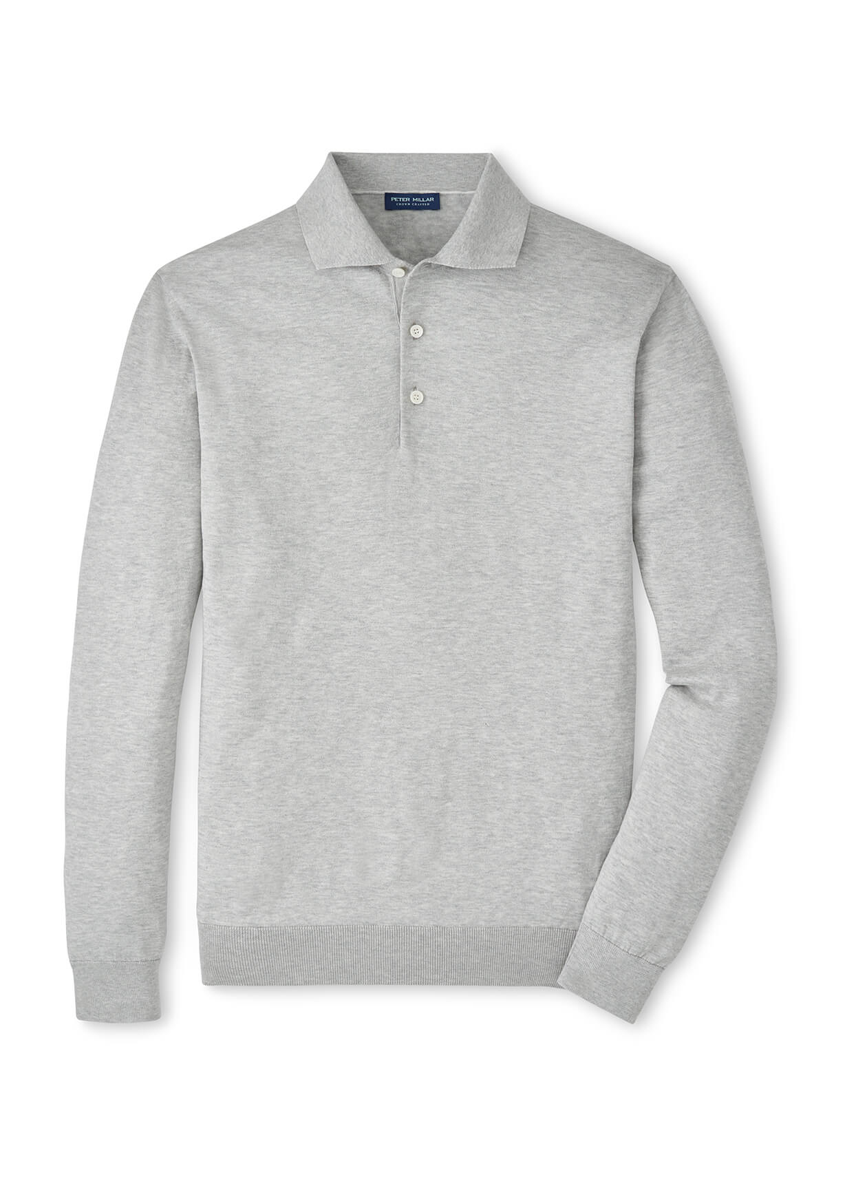 Peter Millar Men's Mariner Sea Island Cotton Sweater Polo