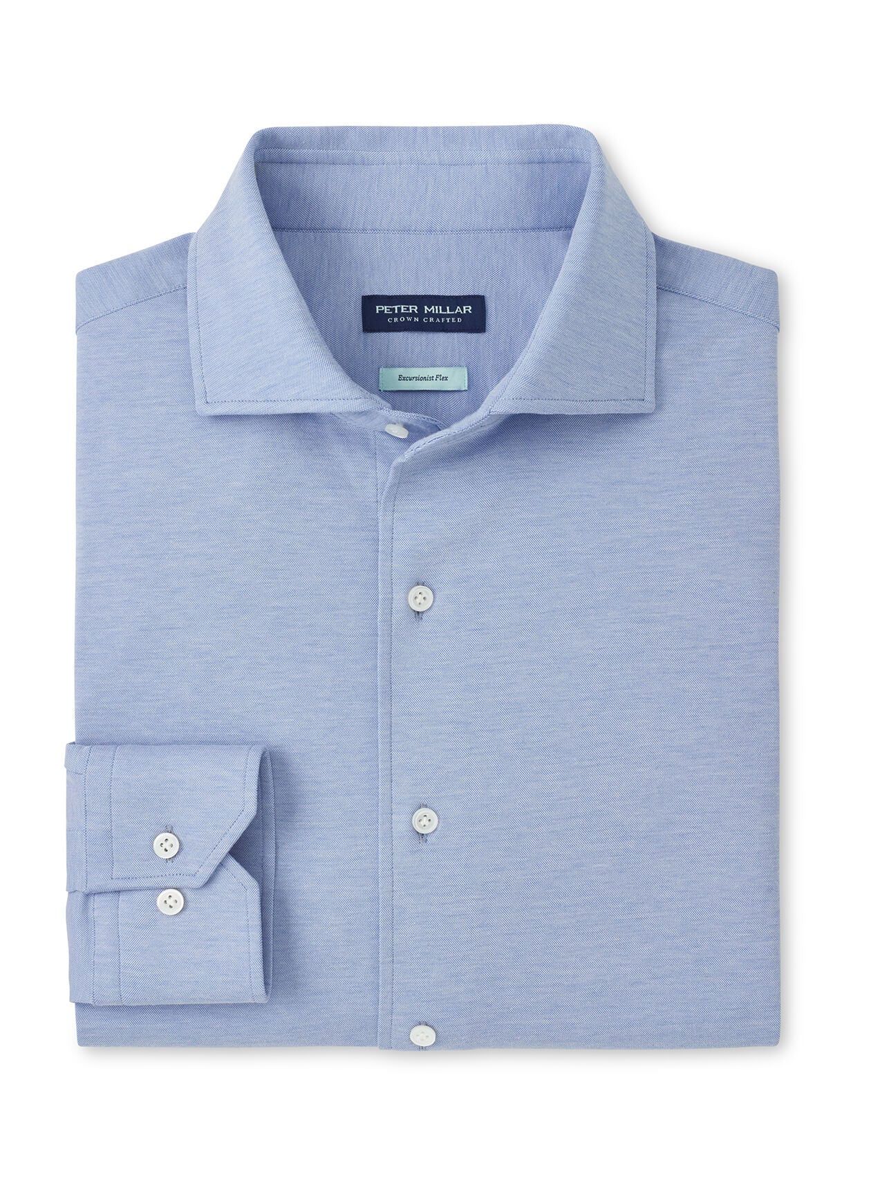 Peter Millar Men's Excursionist Flex Solid Sport Shirt